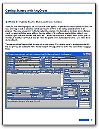 AnyOrder Getting Start Guide