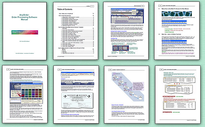 Manual Sample Pages