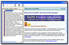AnyPO's Built-in Help System