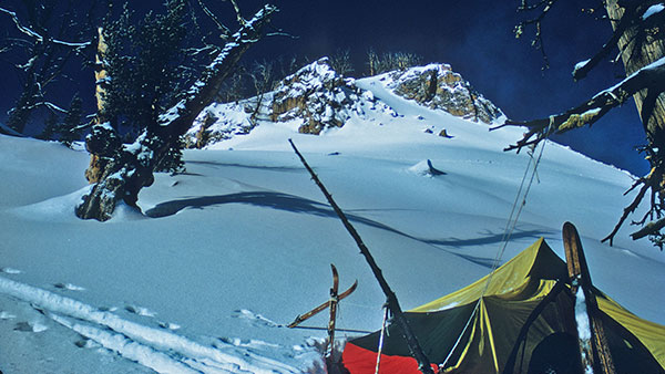 High in the Big Horn Crags