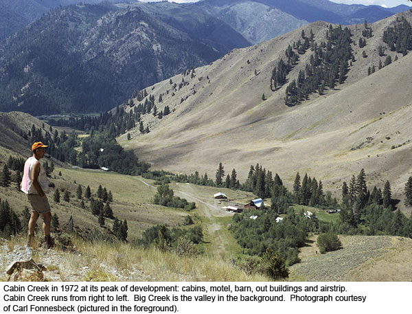 Cabin Creek in 1972