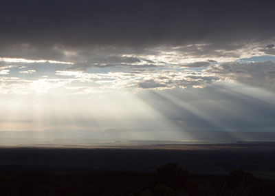 Crepuscular Rays (Ron Watters Photo)