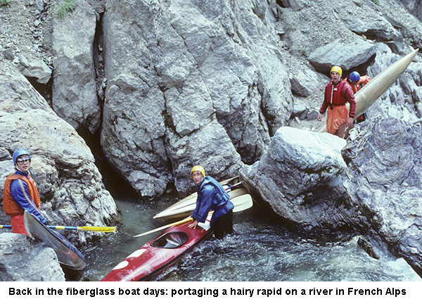 Kayak Portage French Alps