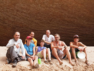 Group on the Beach