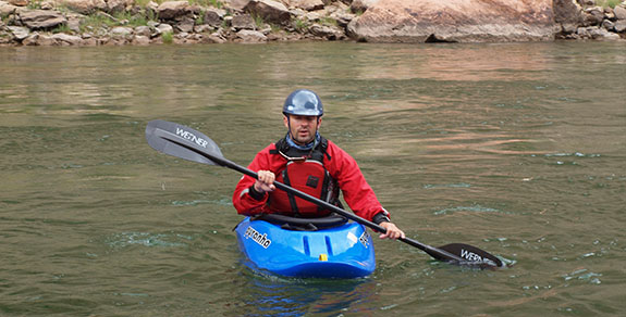 Kayaking Class I Water
