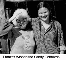 Sandy Gebhards and Francis Wisner