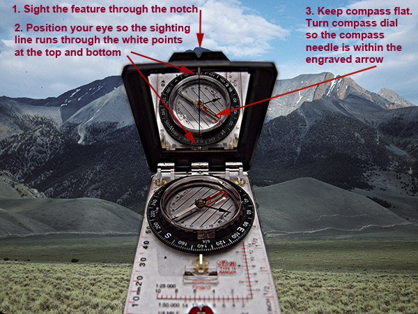 Explorer Folding Compass With Sighting Mirror & Ruler – Inclination Scale, Liquid Crystal, 3.75″ X 2.5″