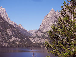 Jenny Lake With Cascade Canyon and Storm Point - Ice Point