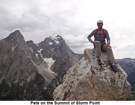 Summit of Storm Point - Tetons