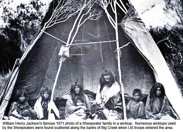 William Henry Jackson's 1971 Photo of a Sheepeater Family