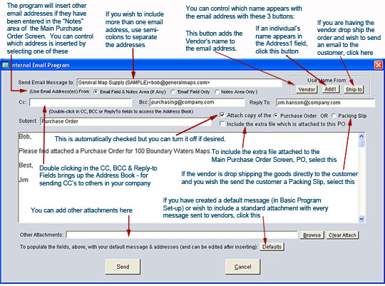 AnyPO Email Screen