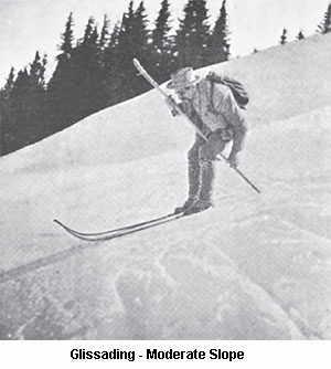 Glissading - Moderate Slope