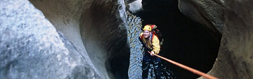 Canyoneering Rappel