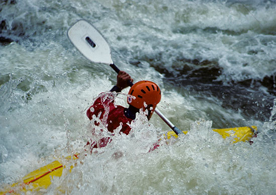 Kayaking Class V North Fork of Payette