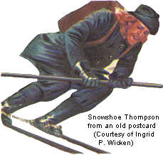 Snowshoe from an Old Postcard