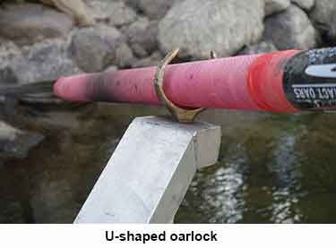 U-shaped Oarlock