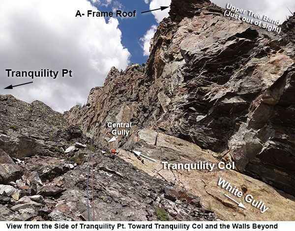 Belayer's View: Tranquility Col