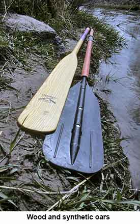 Wood & Synthetic Oars